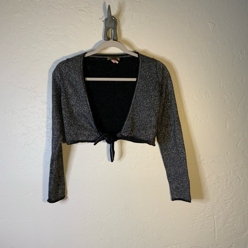 VINTAGE Heirloom Collectables crop tie top